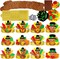 24 Sets Thanksgiving Turkey Headbands – DIY Turkey Hats Craft Kits with Foam Feathers, Pilgrim Hats, Fall Leaves, Pumpkins, Googly Eyes for Kids Classroom, Parties, and Holiday Activities (red, orange, yellow, green, brown) 23 x 5 x 5 inches
